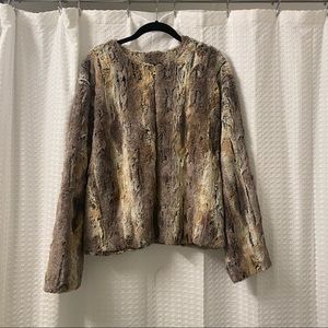 Softest Mango Faux Fur Jacket!